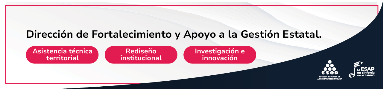 Banner Dirección de Fortalecimiento y Apoyo a la Gestión Estatal